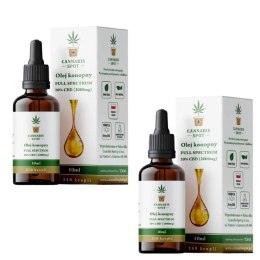 2x Olejek CBD 20% 2000mg Full Spectrum Cannabis Spot