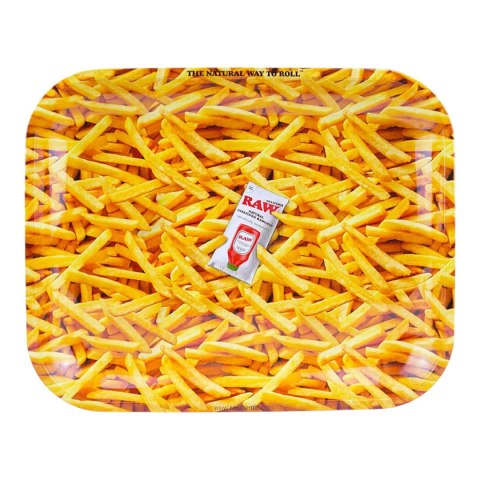 Duża metalowa tacka RAW French Fries Duża metalowa tacka RAW French Fries