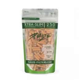 Filtry węglowe Purize XTRA Slim 250szt. - Papieros