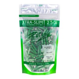 Filtry węglowe Purize XTRA Slim 250szt. - Zielone