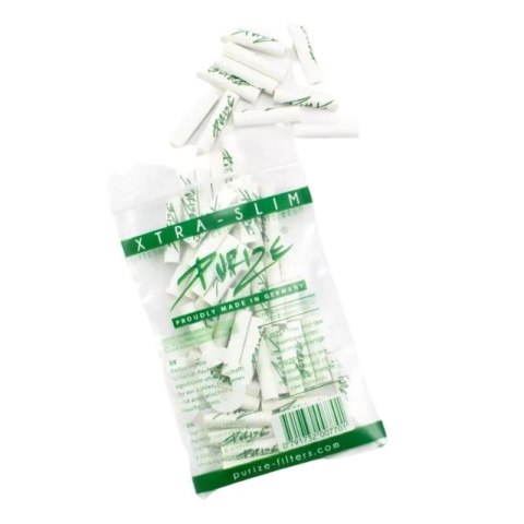 Filtry węglowe Purize XTRA Slim 5,9mm 50szt. - Białe Filtry węglowe Purize XTRA Slim 5,9mm 50szt. - Białe