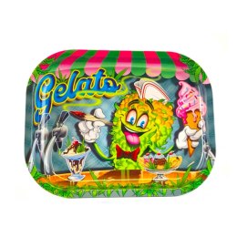 Mała metalowa tacka Gelato