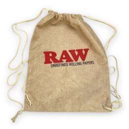 Materiałowy plecak RAW Drawstring Bag brązowy