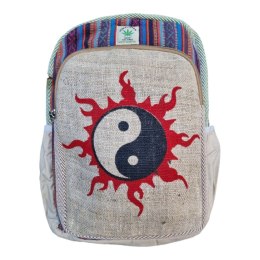 Plecak konopny duży HIMALAYAN - Yin-Yang